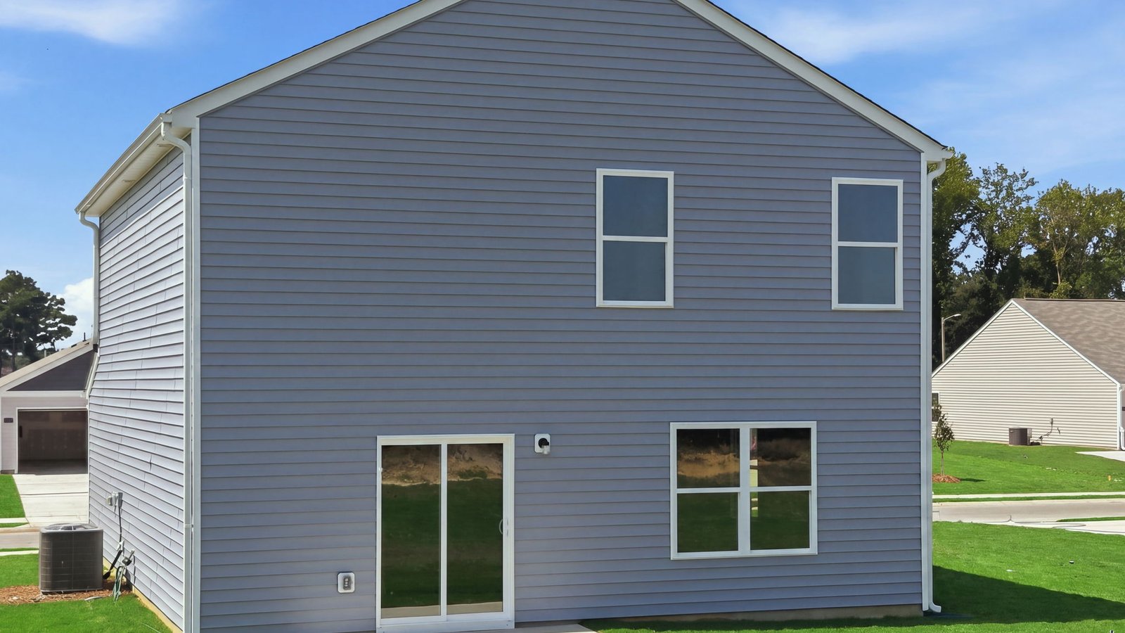 rear view of home