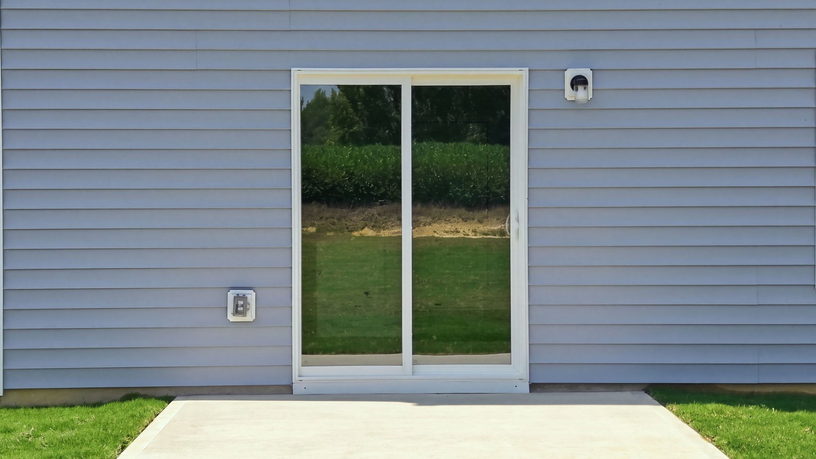 rear view of home