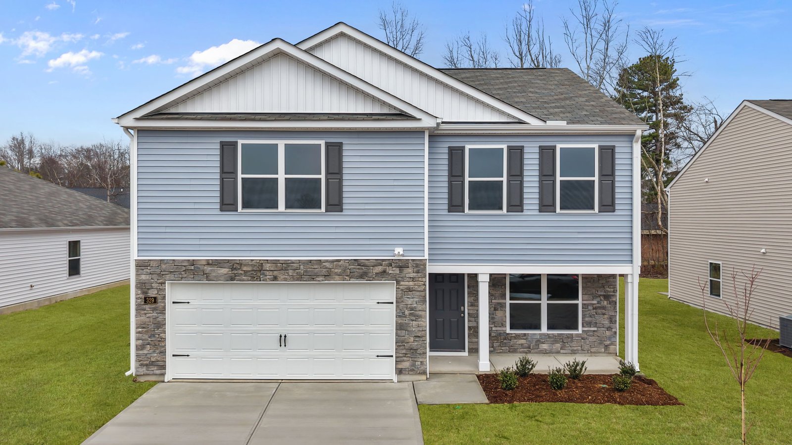 exterior of finished spec