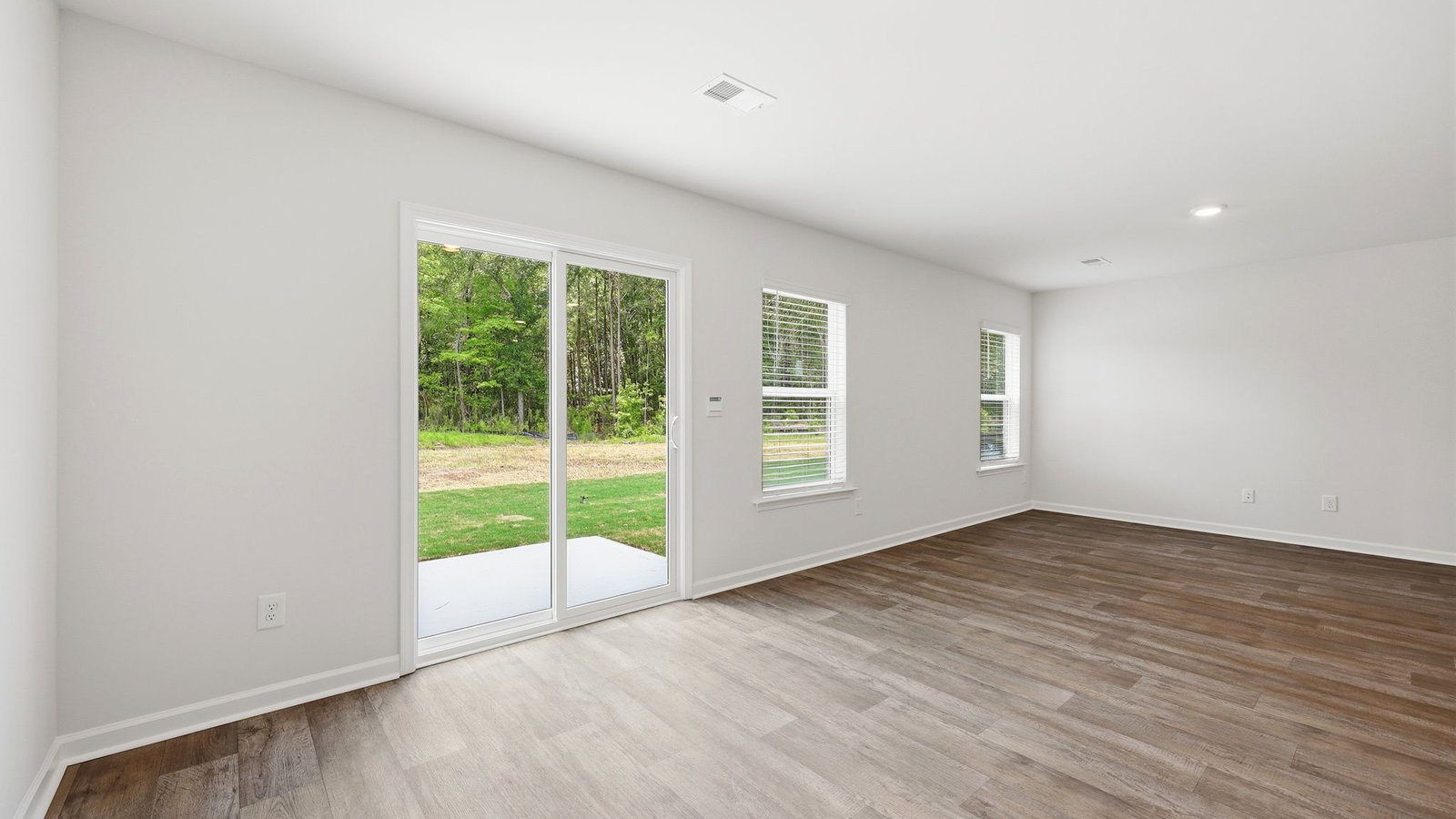 open concept living space