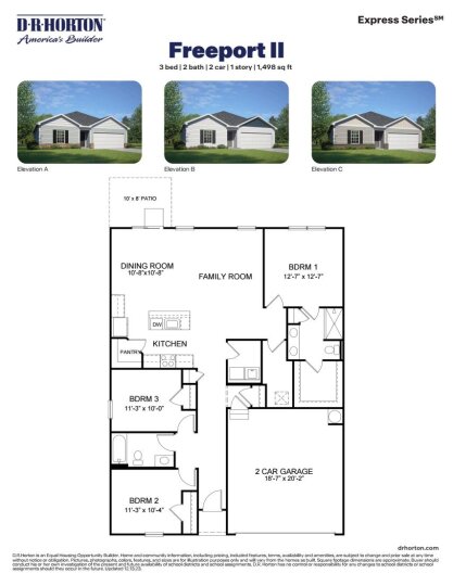 Freeport Floorplan