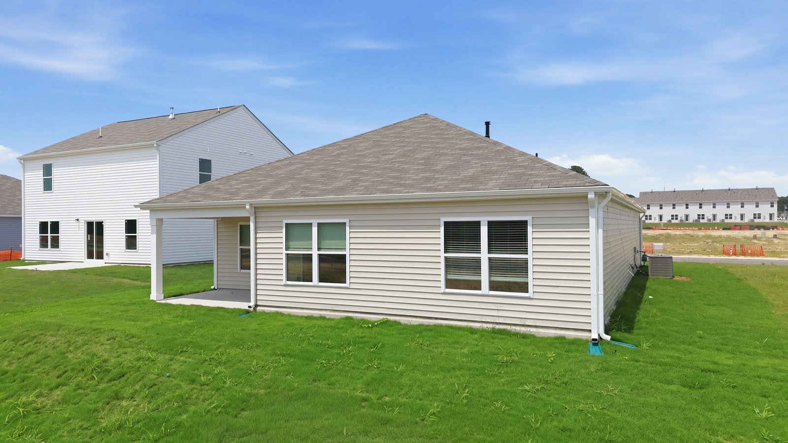 rear view of home and covered patio