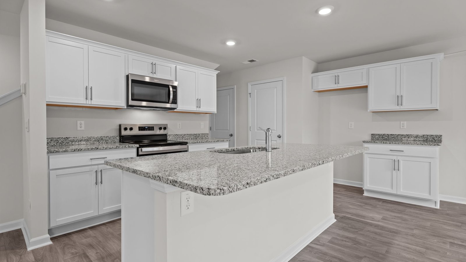 kitchen with stainless steel appliances
