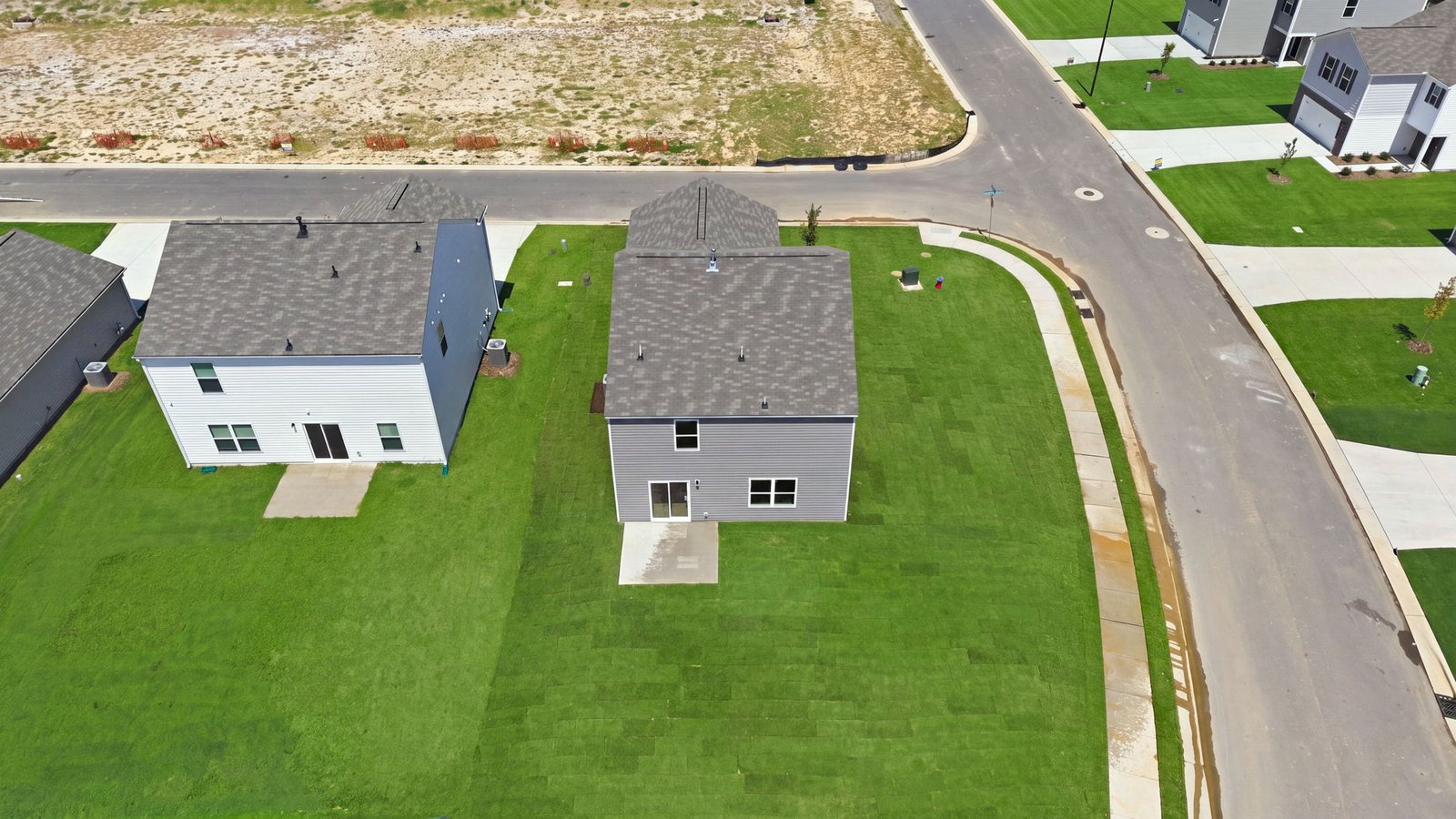 rear view of back of home