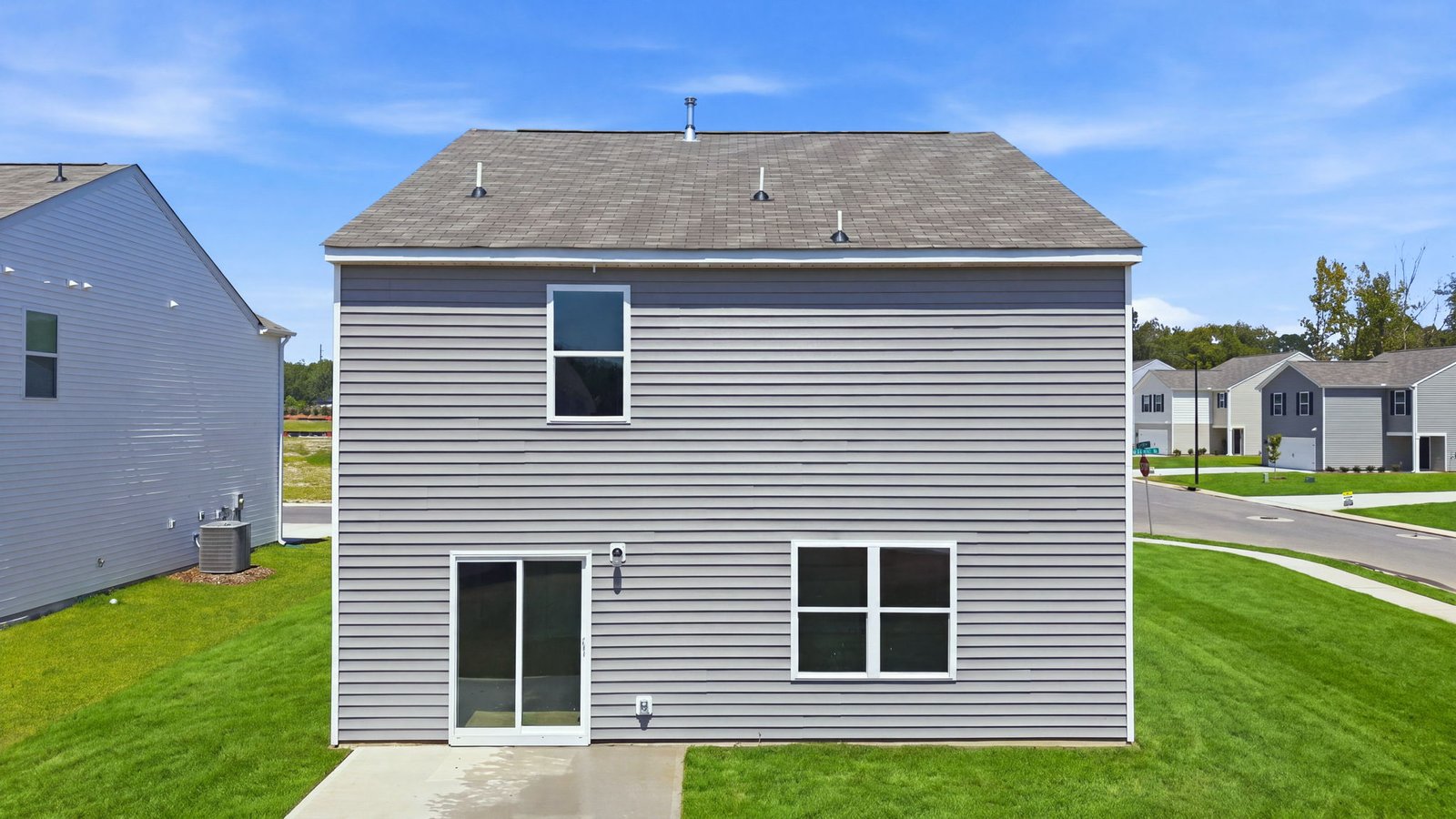 rear view of home