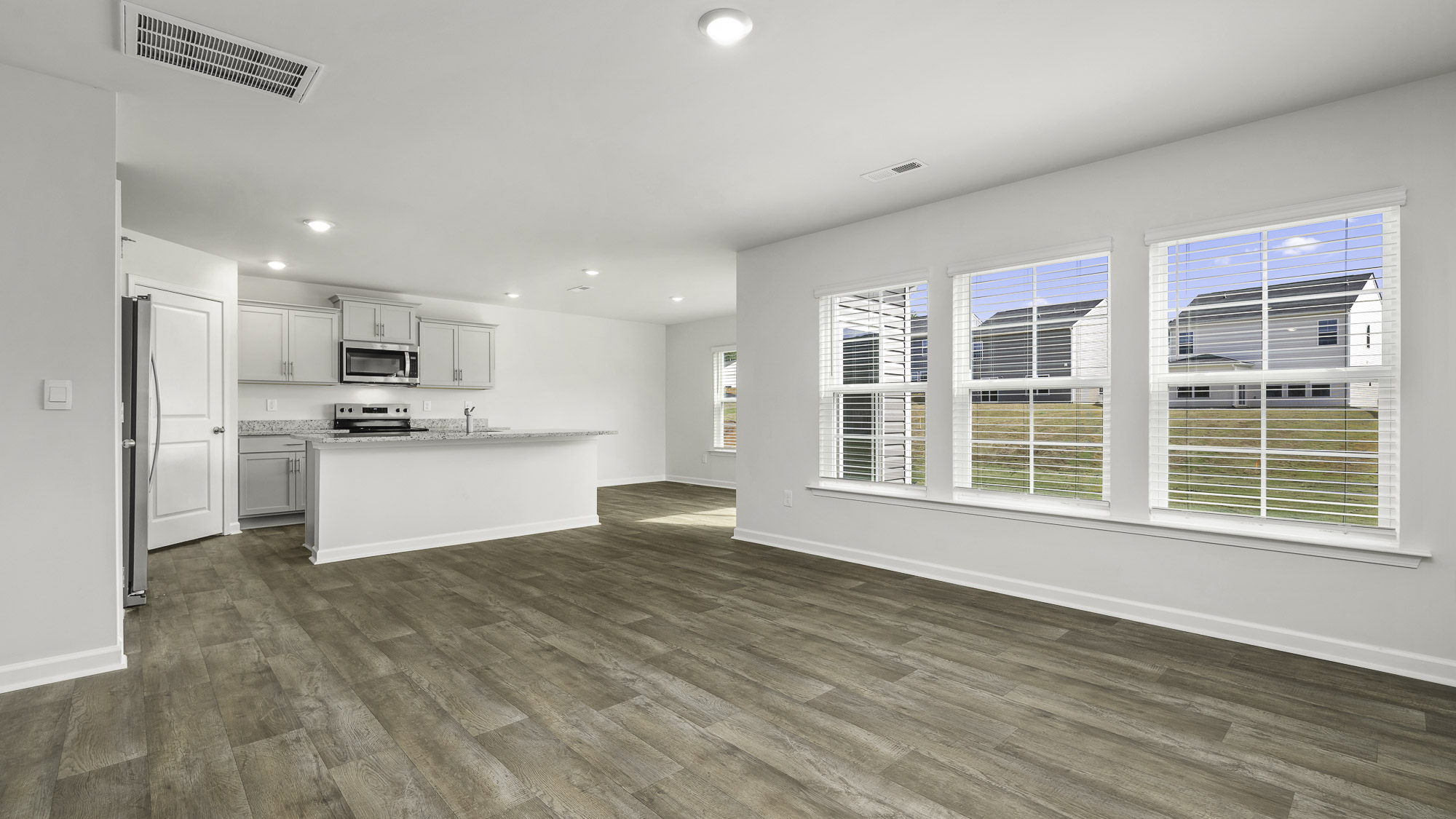 Open-concept living room