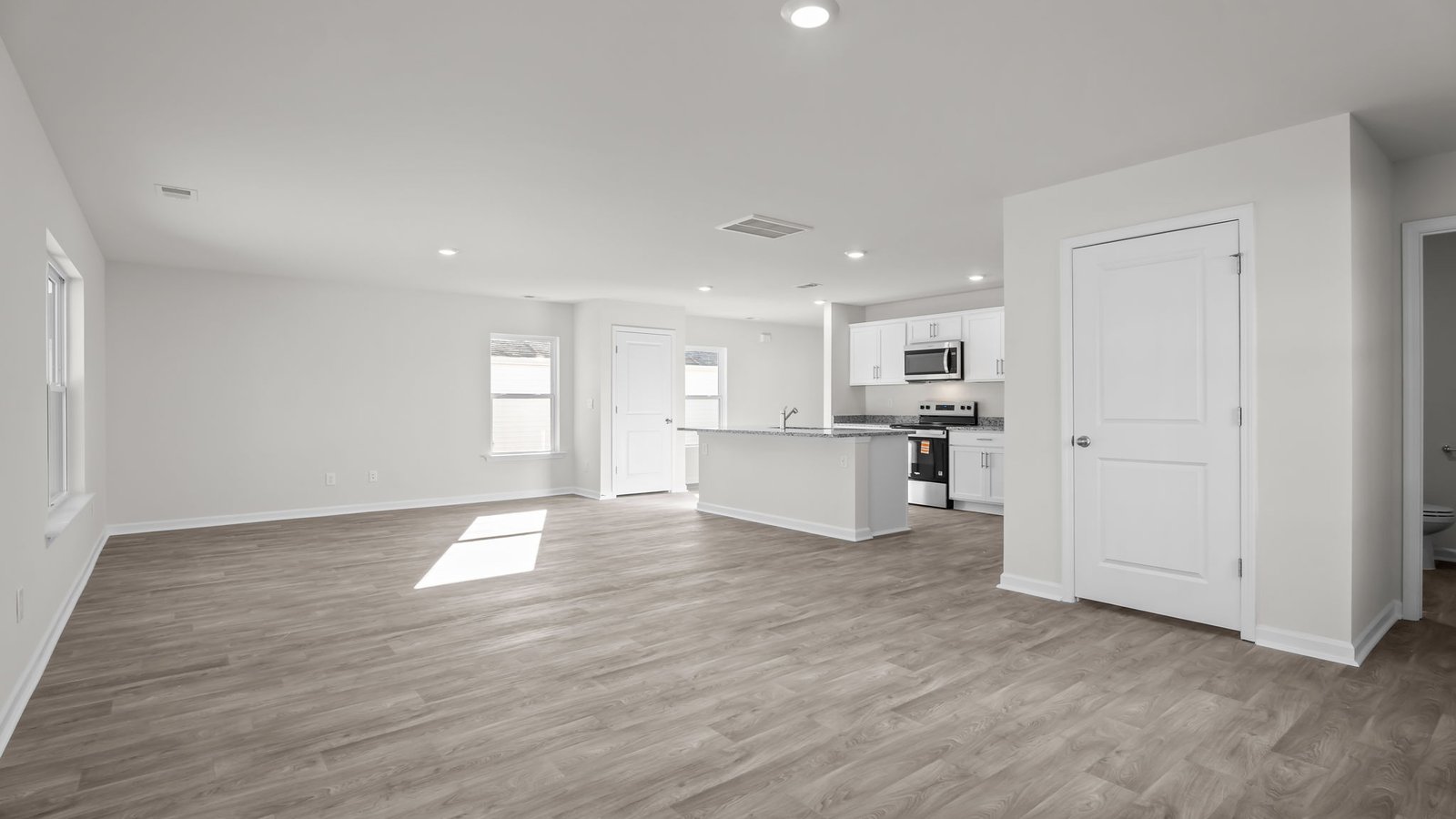 kitchen / living room