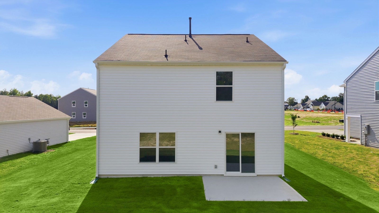 rear view of home
