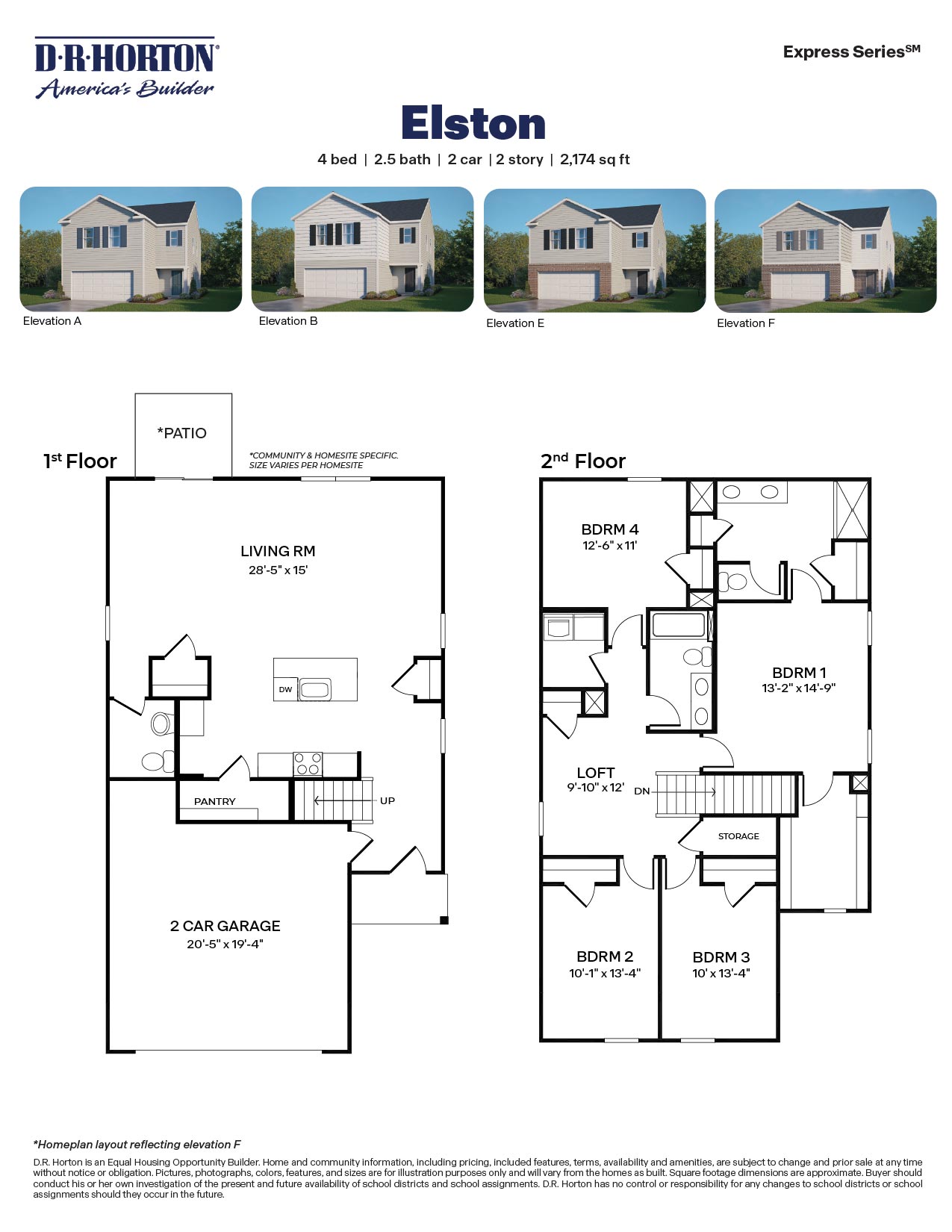Elston Floorplan