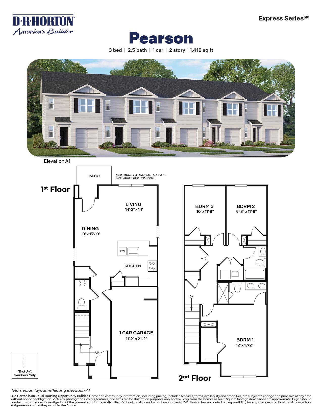 Pearson Floorplan