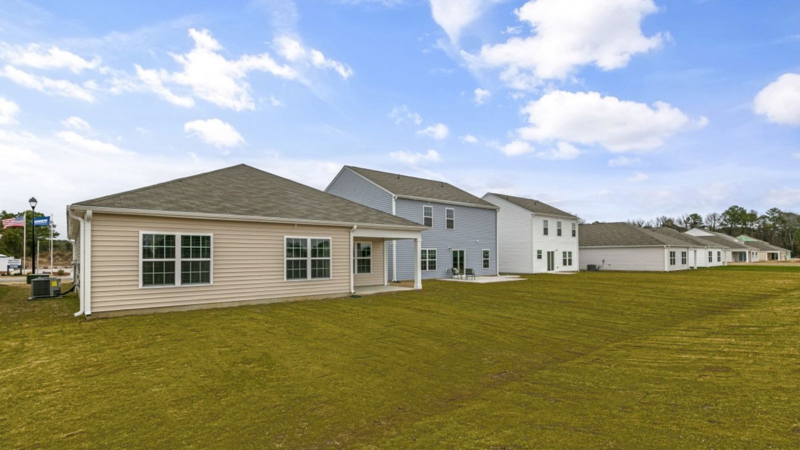 representational photo of rear view of home