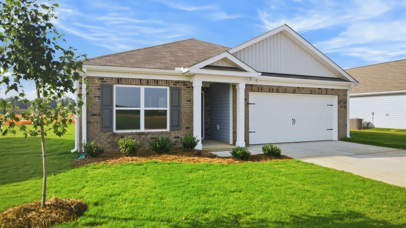 exterior of ranch style cali plan