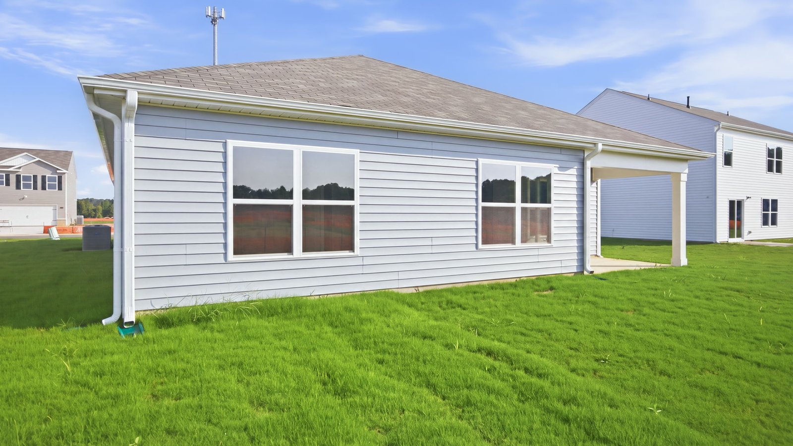 rear view of home