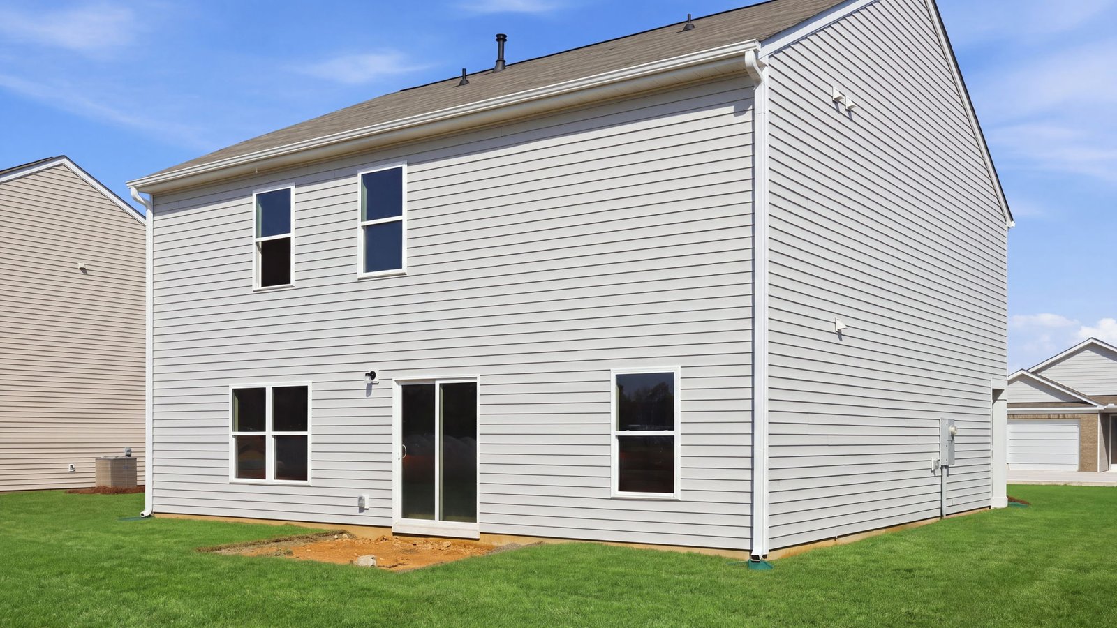 rear view of home