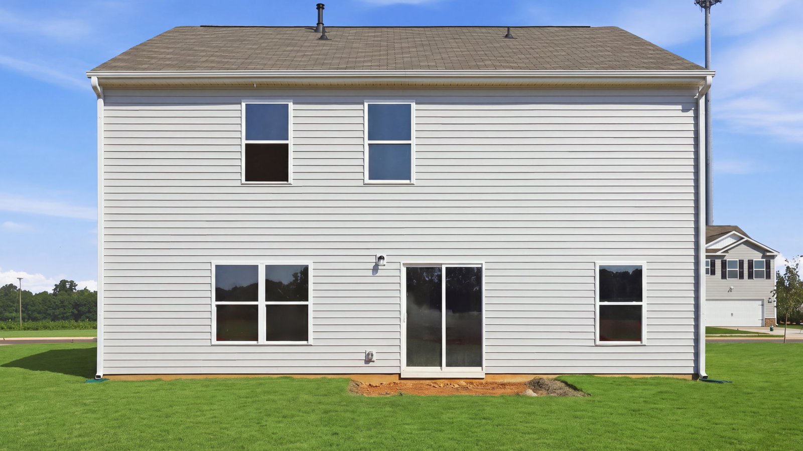 rear view of home