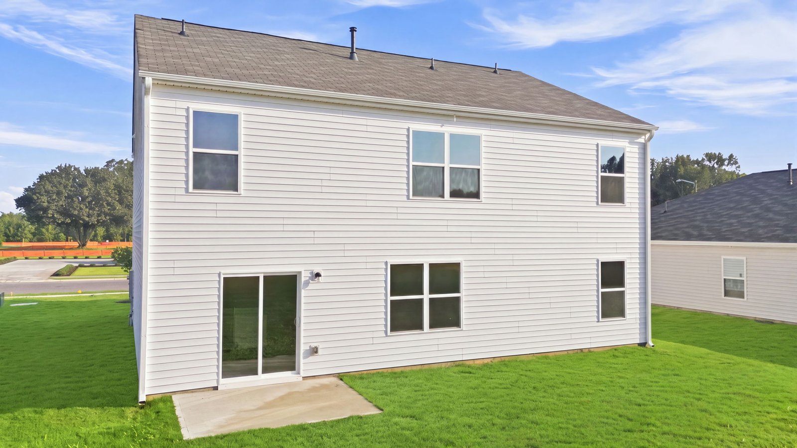 rear view of home