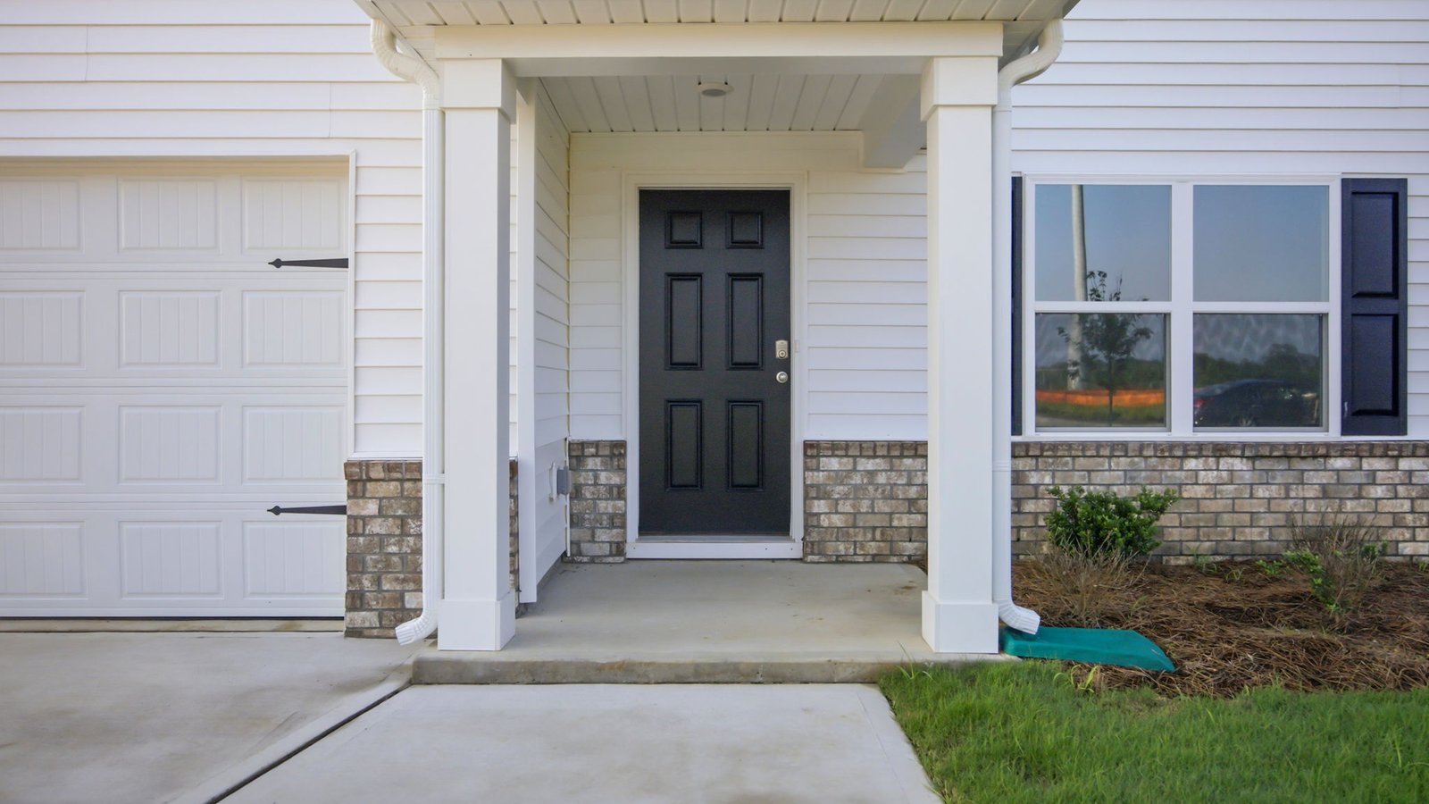 front porch of home