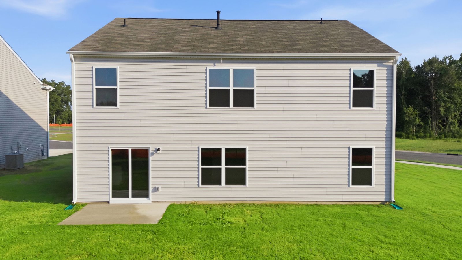 rear view of home