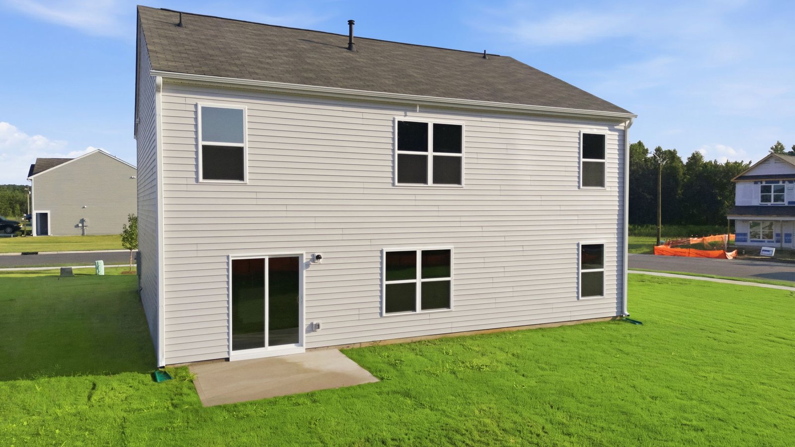 rear view of home