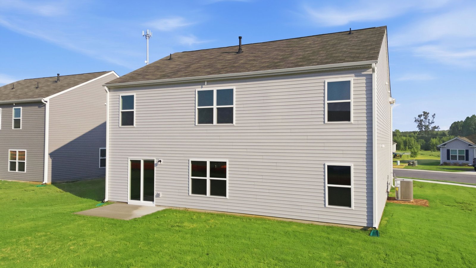 rear view of home