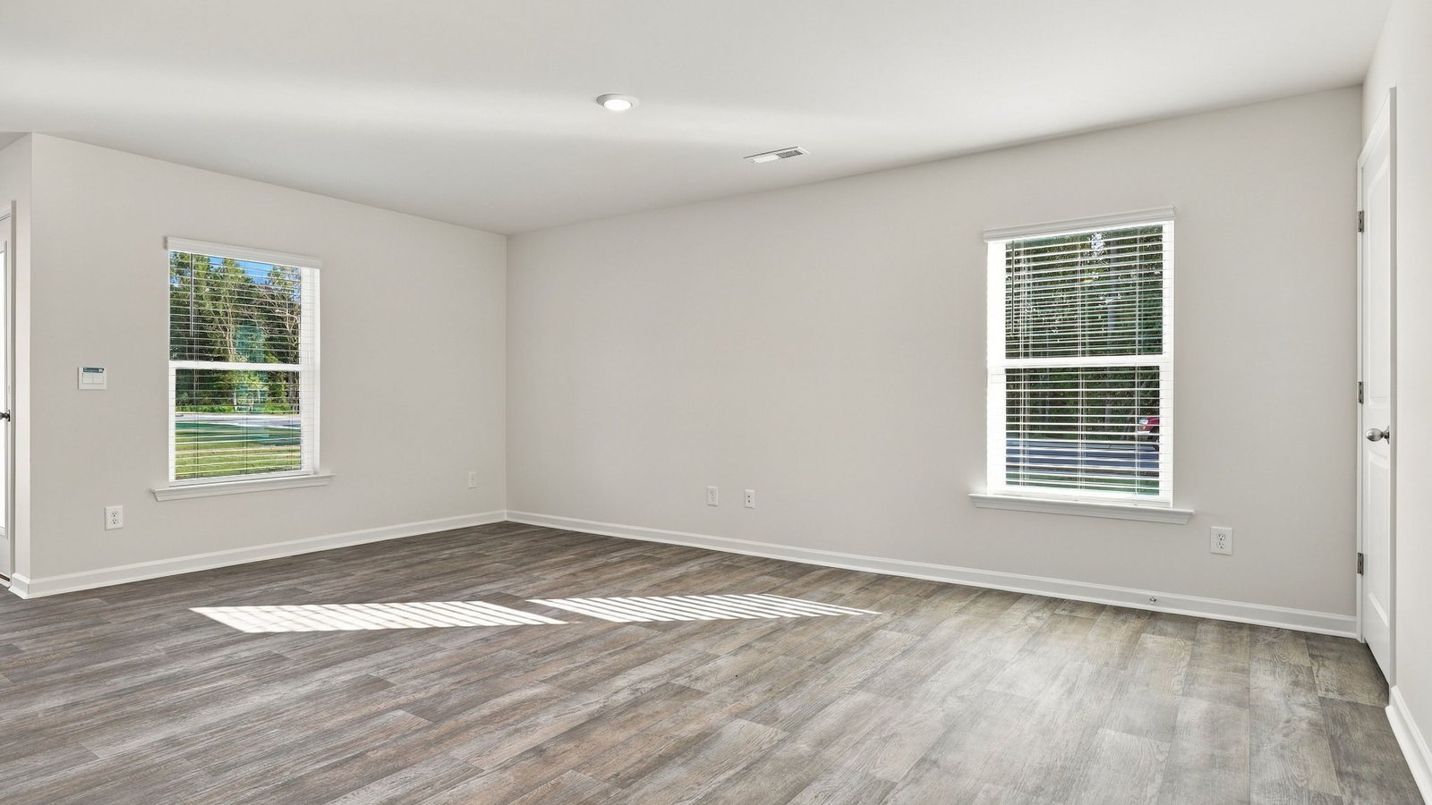 open concept living area