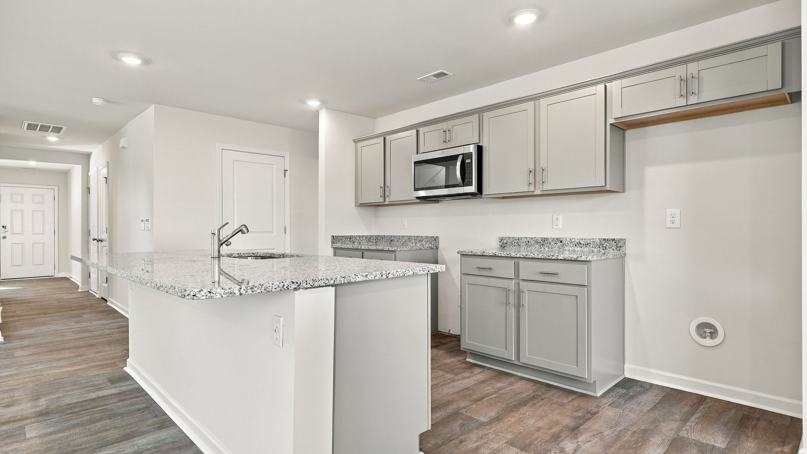 kitchen area with stainless steel appliances