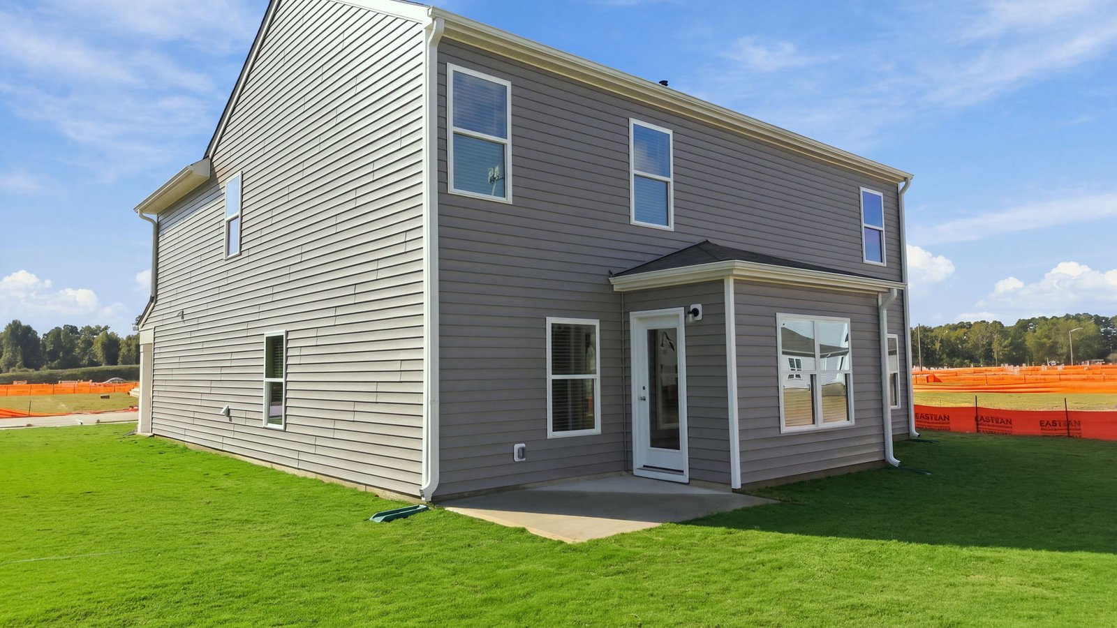 rear view of home and l