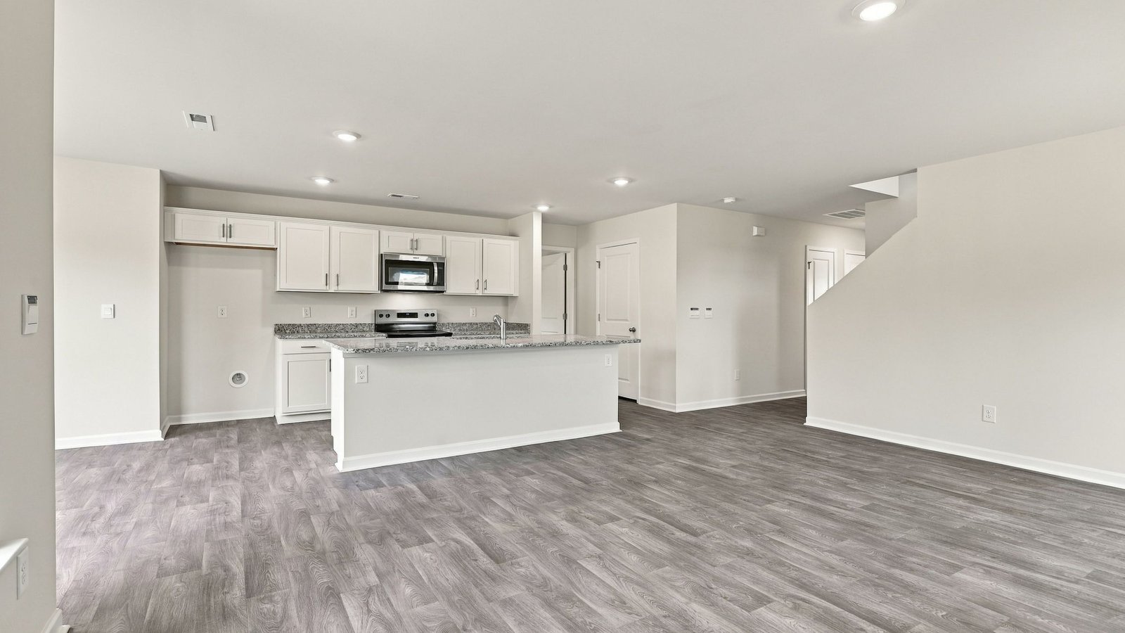 open concept living space