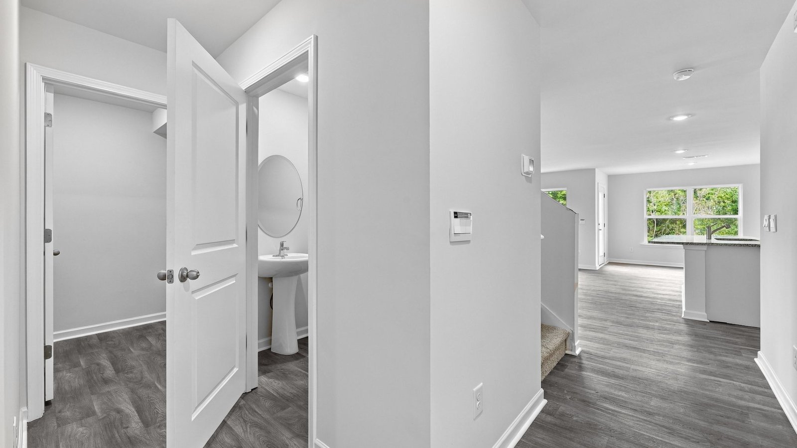 hallway view