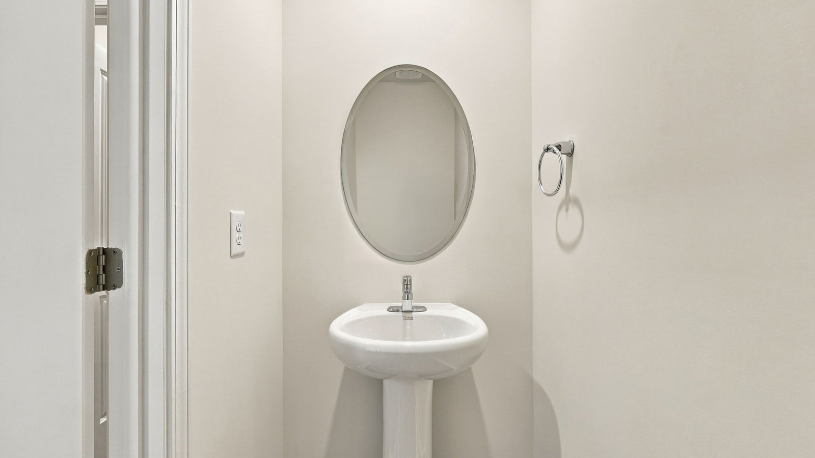 downstairs bathroom view