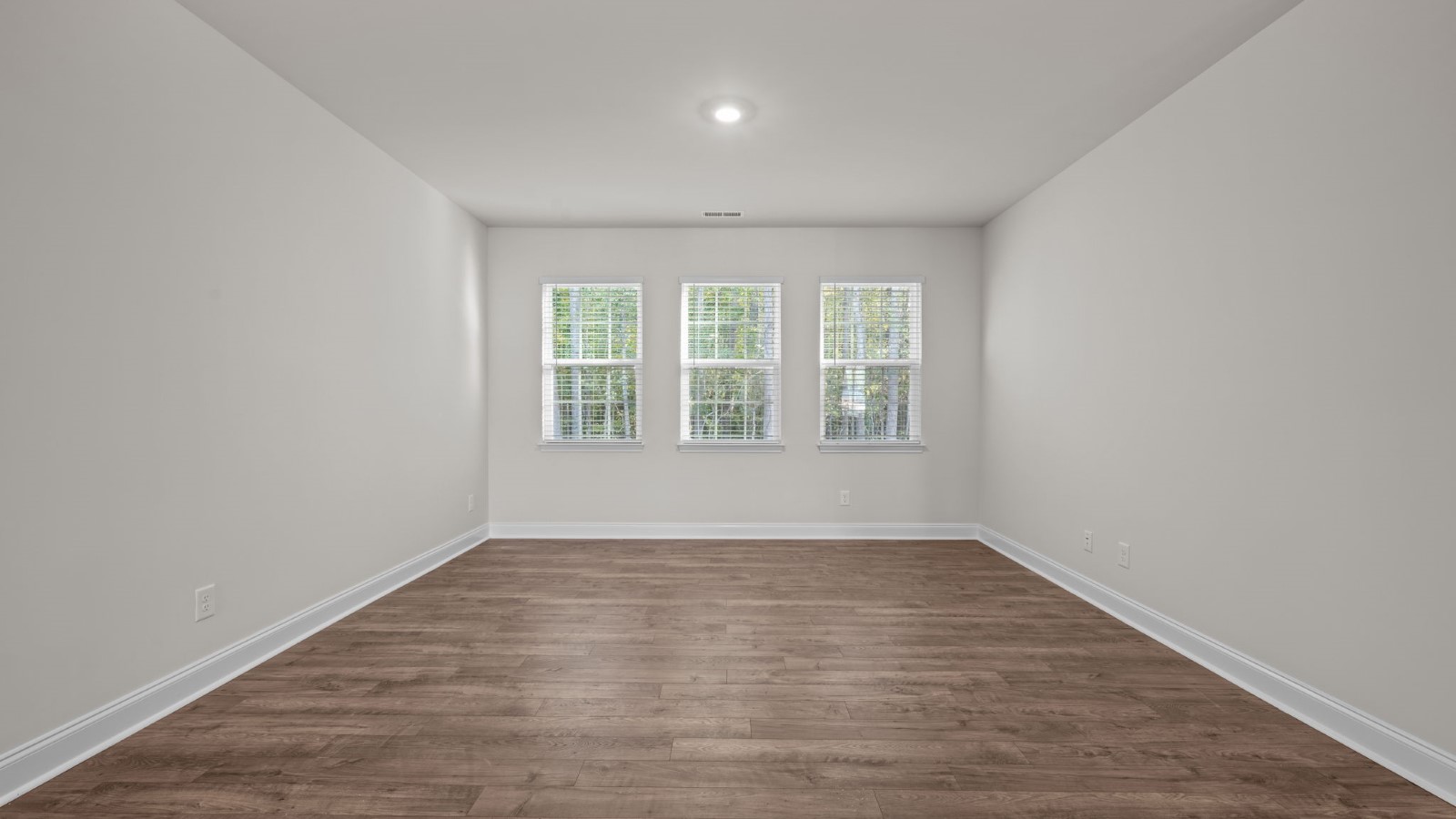 dining area with window view
