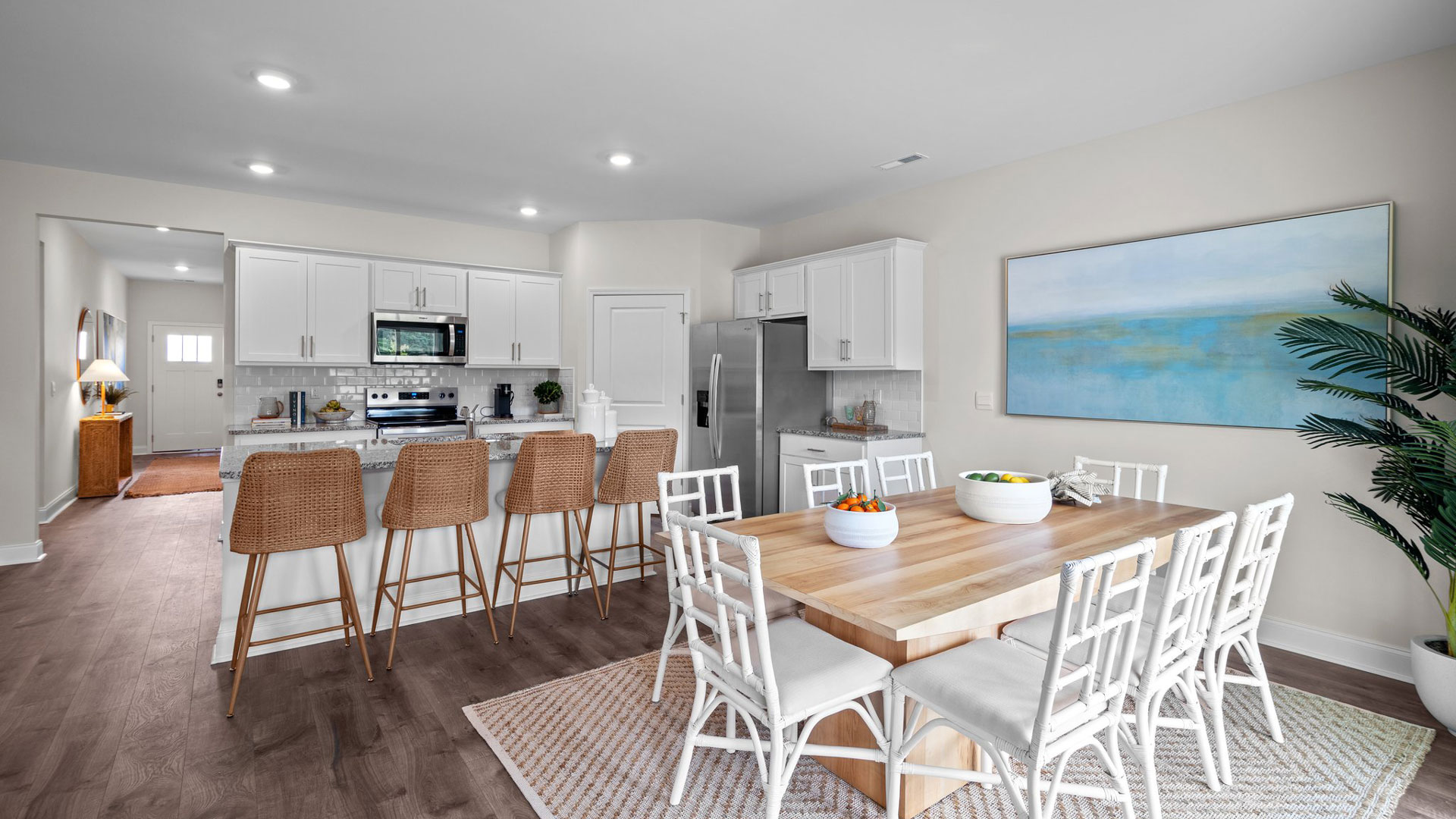 Dining and Kitchen area