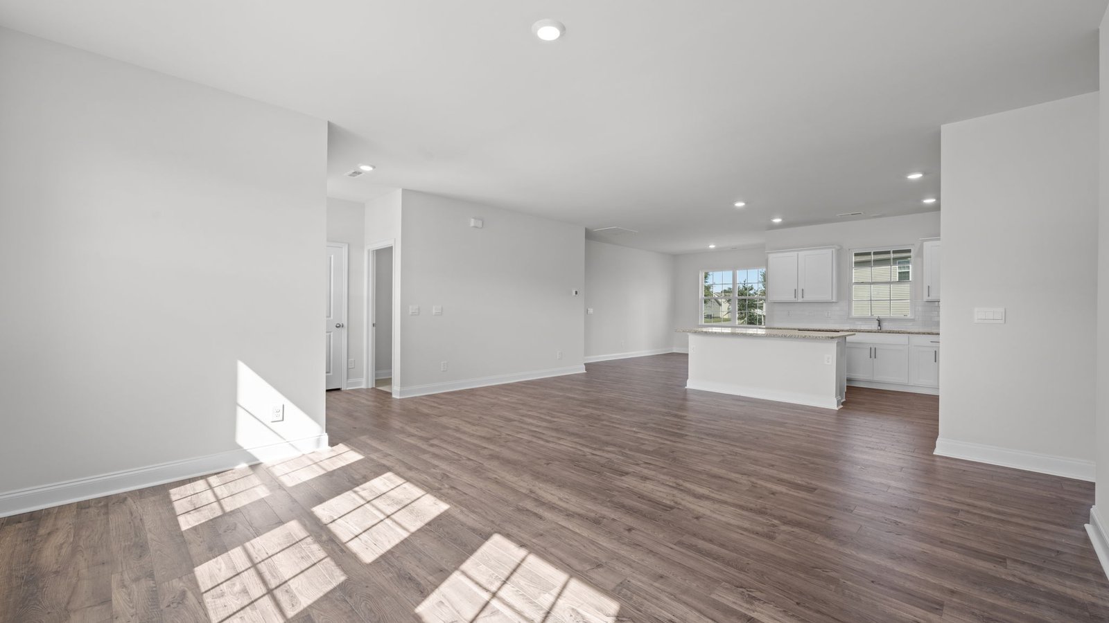 Open-concept living room