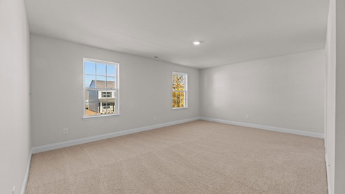 bedroom with carpet flooring