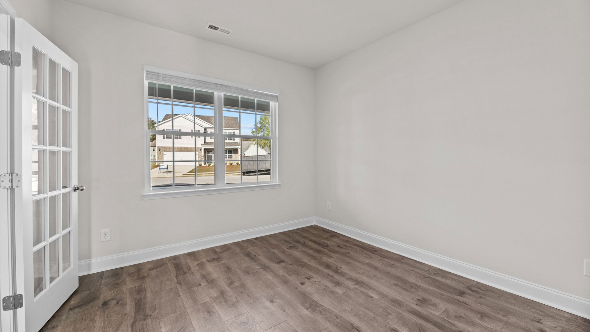 Study with french doors