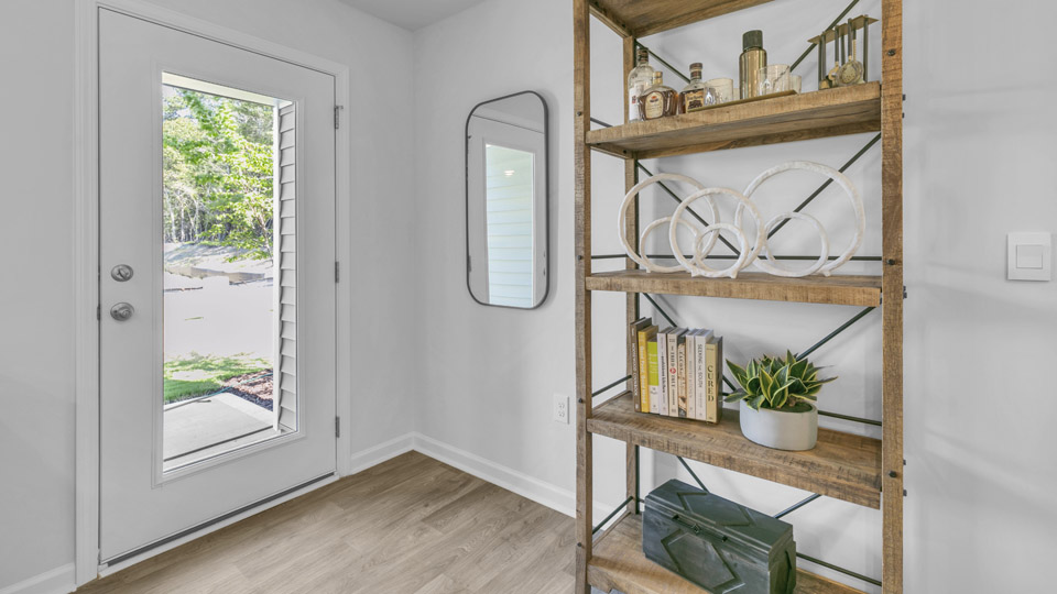 Open-concept living area