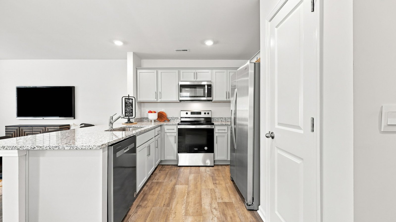 open concept living space