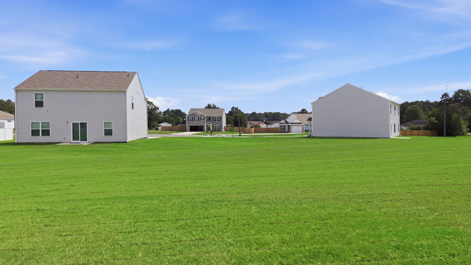 rear view of lot