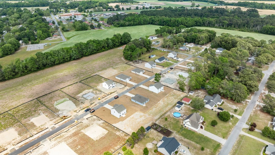 Aerial photos of Blair Ridge * Photos are not of actual home or interior features and are representative of floor plan only. * Public (Primary)