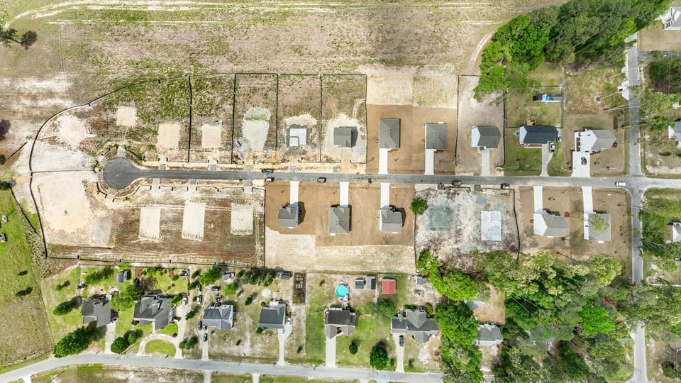 Aerial photos of Blair Ridge * Photos are not of actual home or interior features and are representative of floor plan only. * Public (Primary)