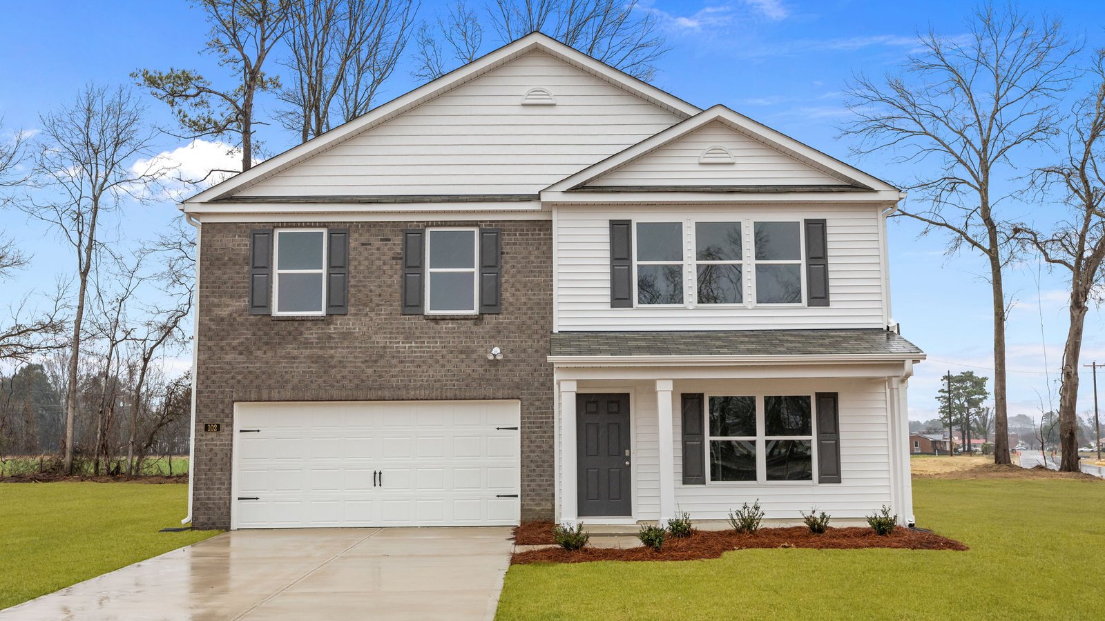 front exterior two story home