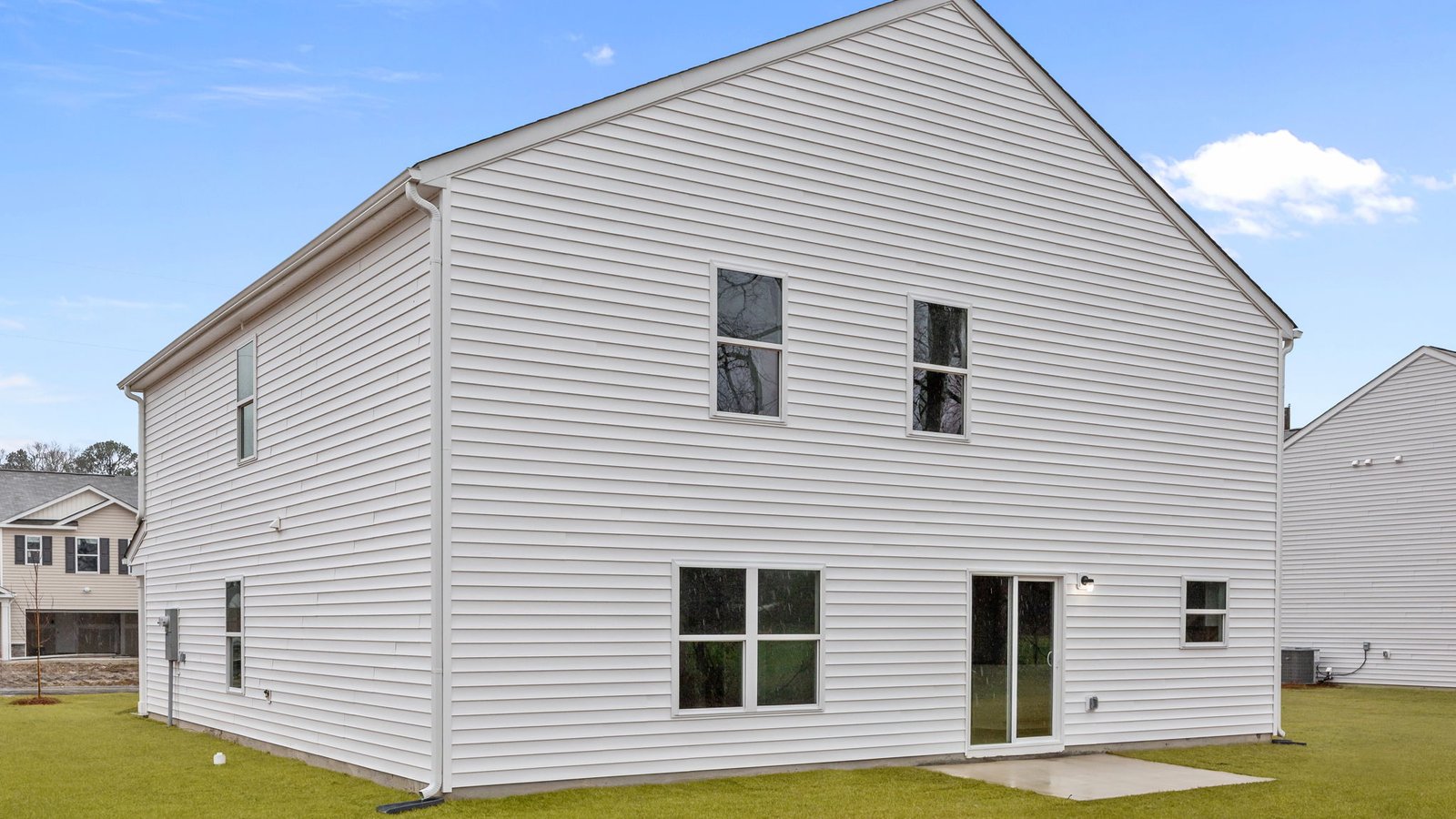 rear exterior angled view