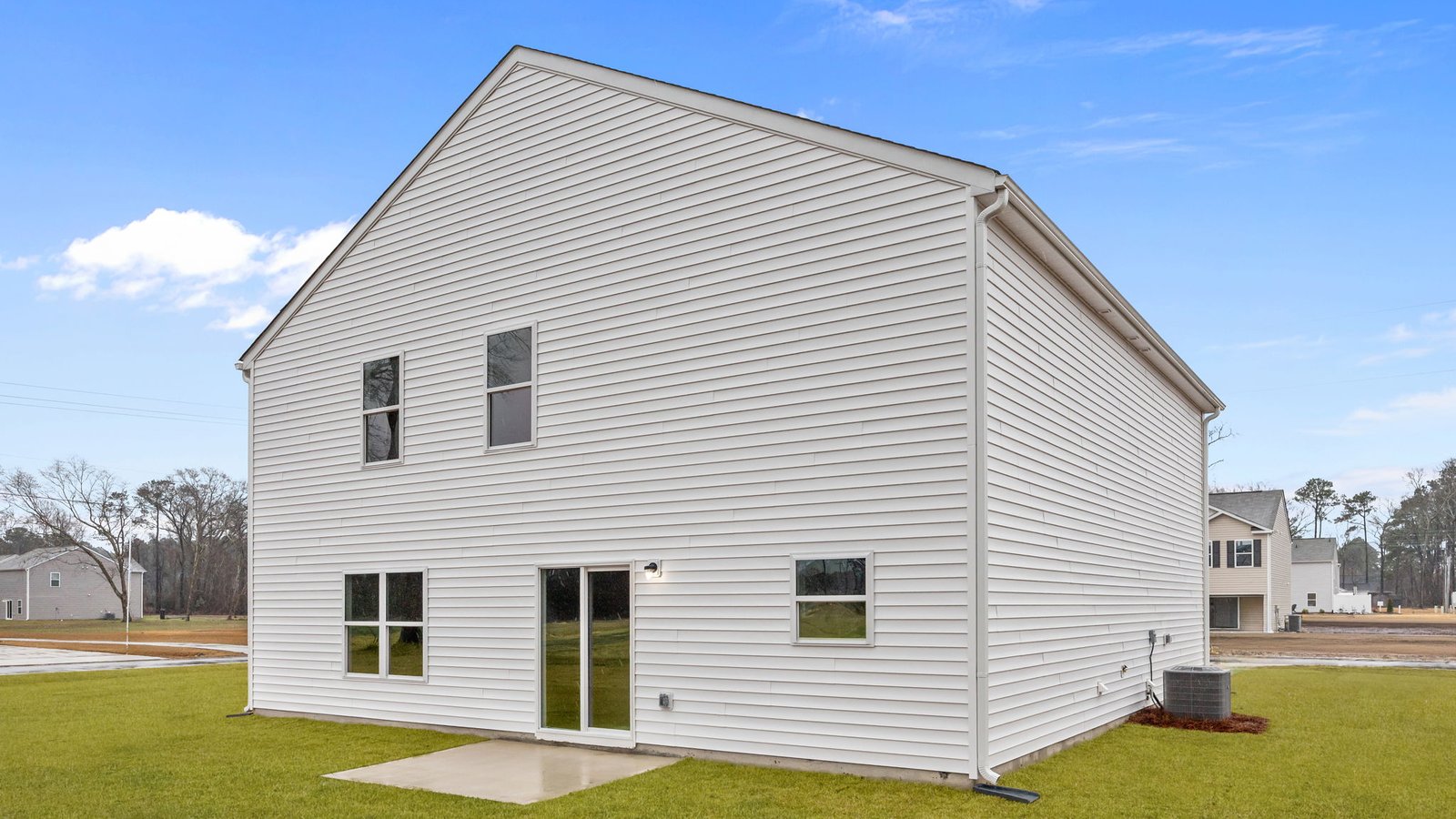 rear exterior angled view