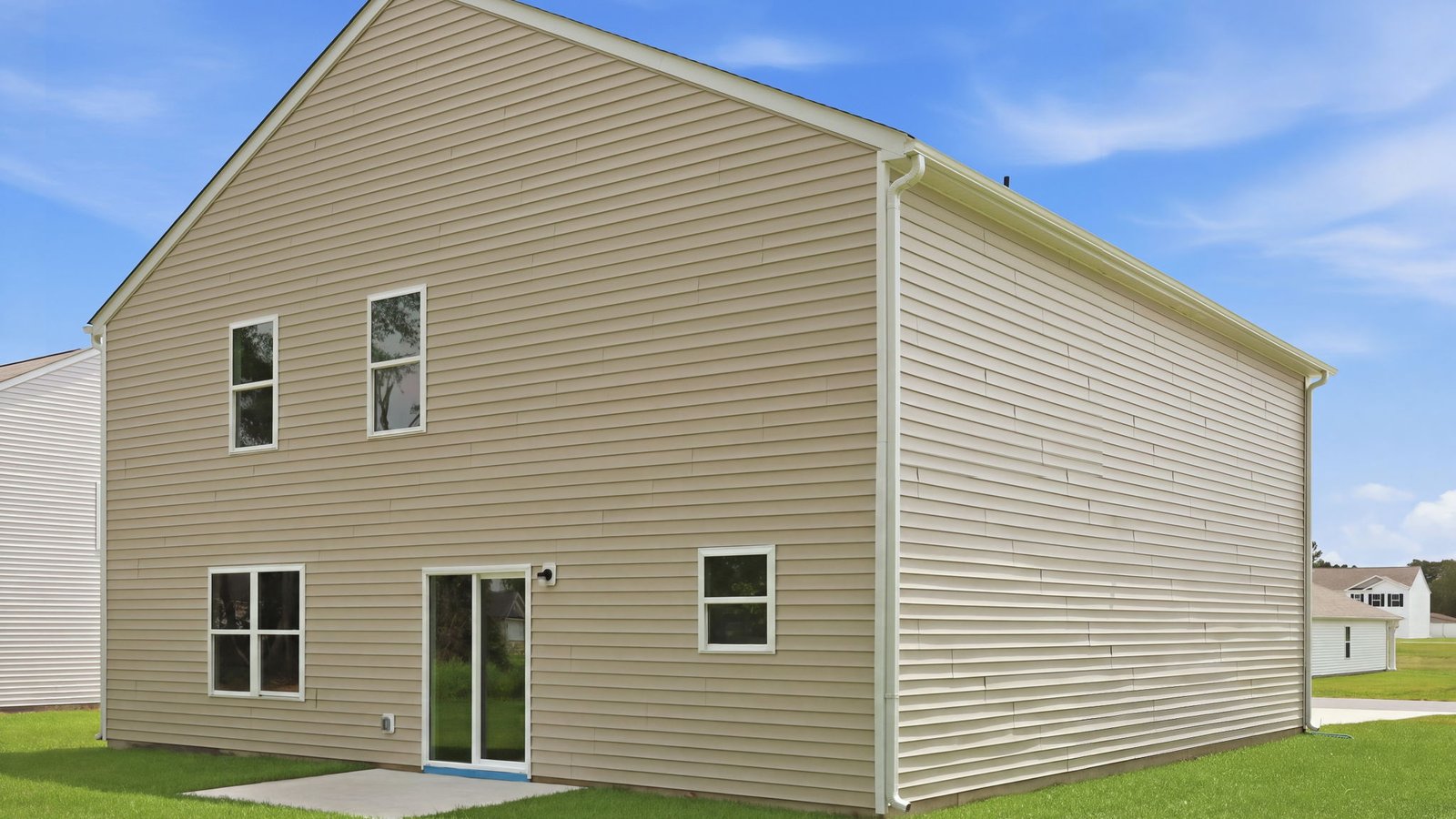 rear view of home