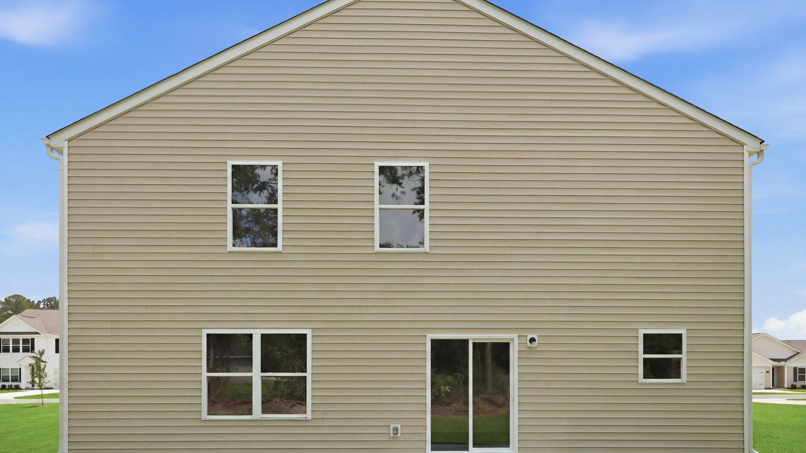 rear view of home