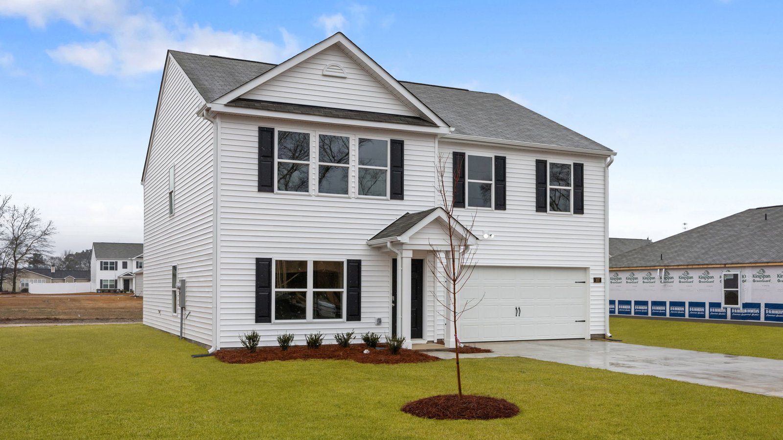 front exterior two story home