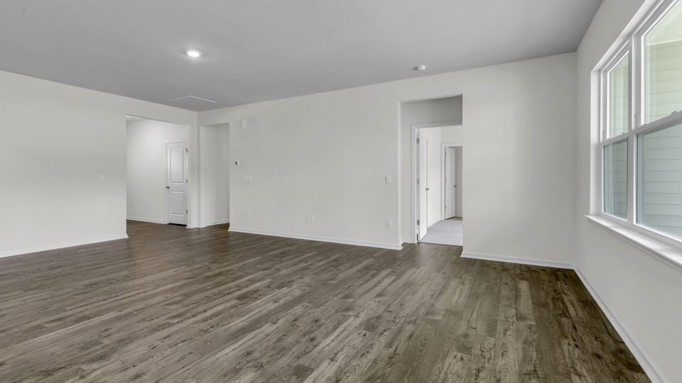 Open-concept living room