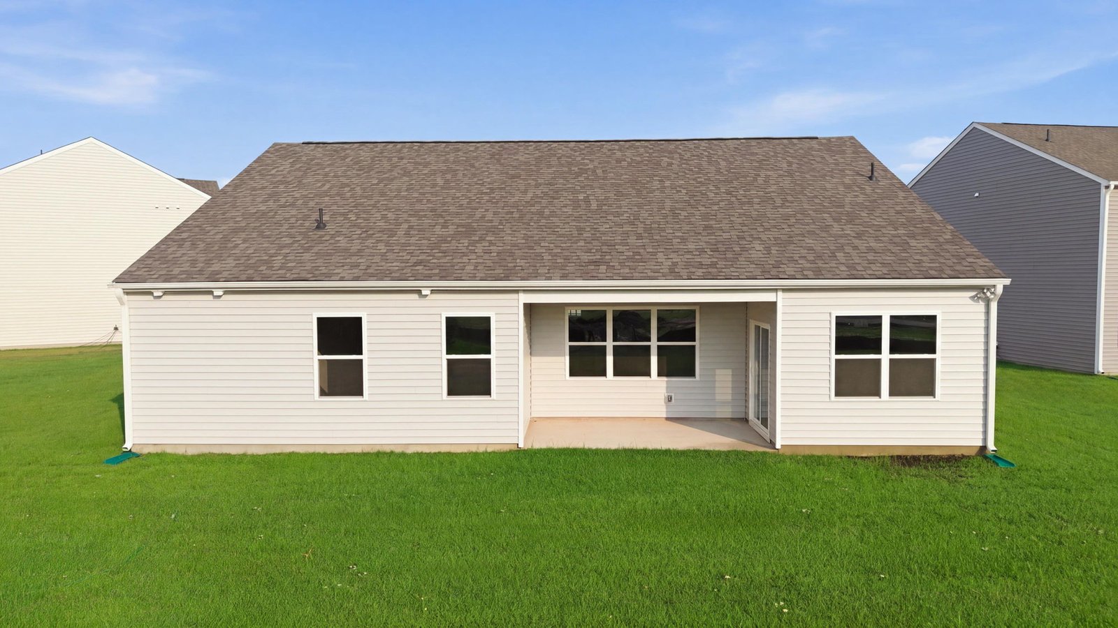 rear view of home
