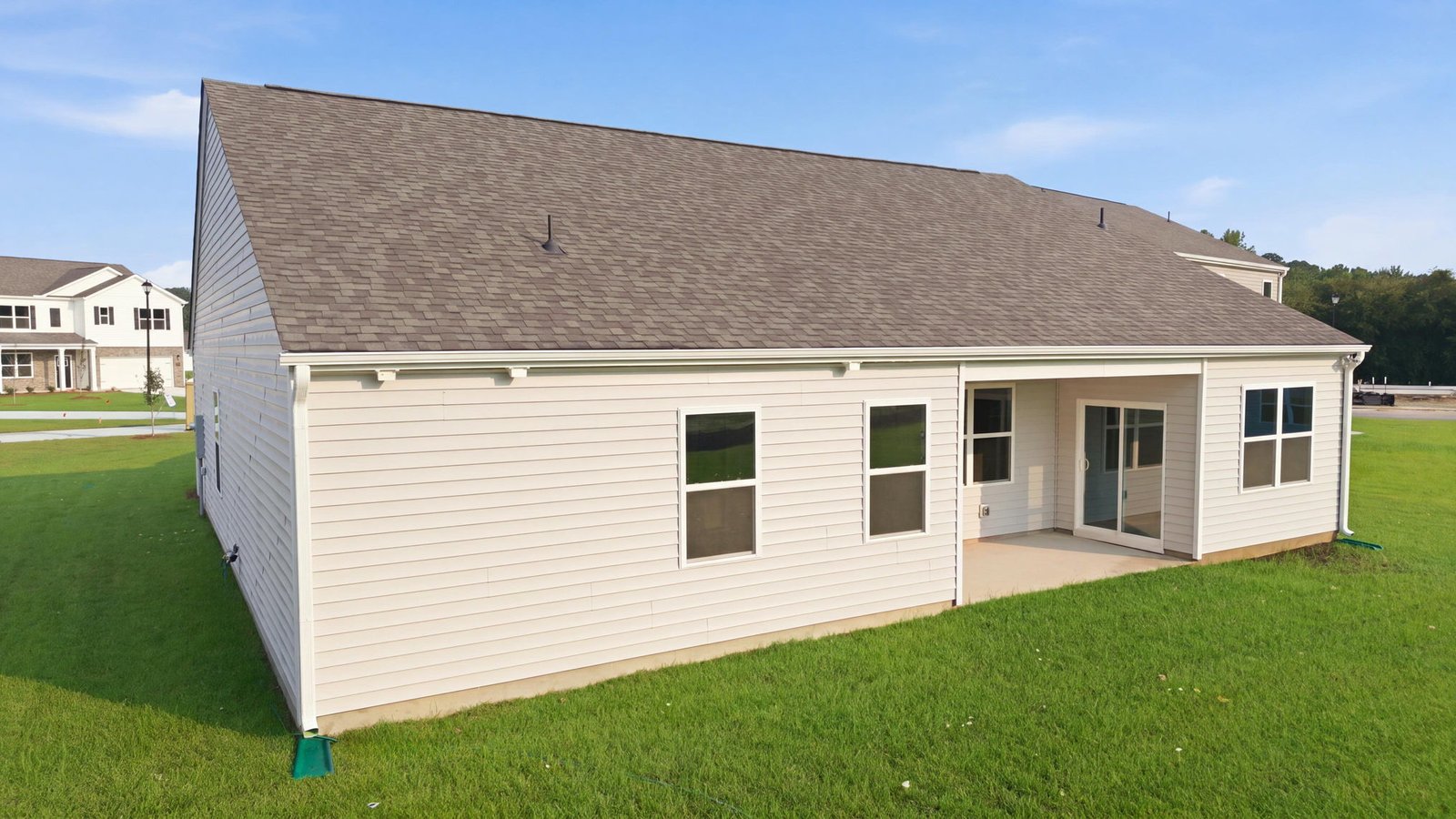 rear view of home