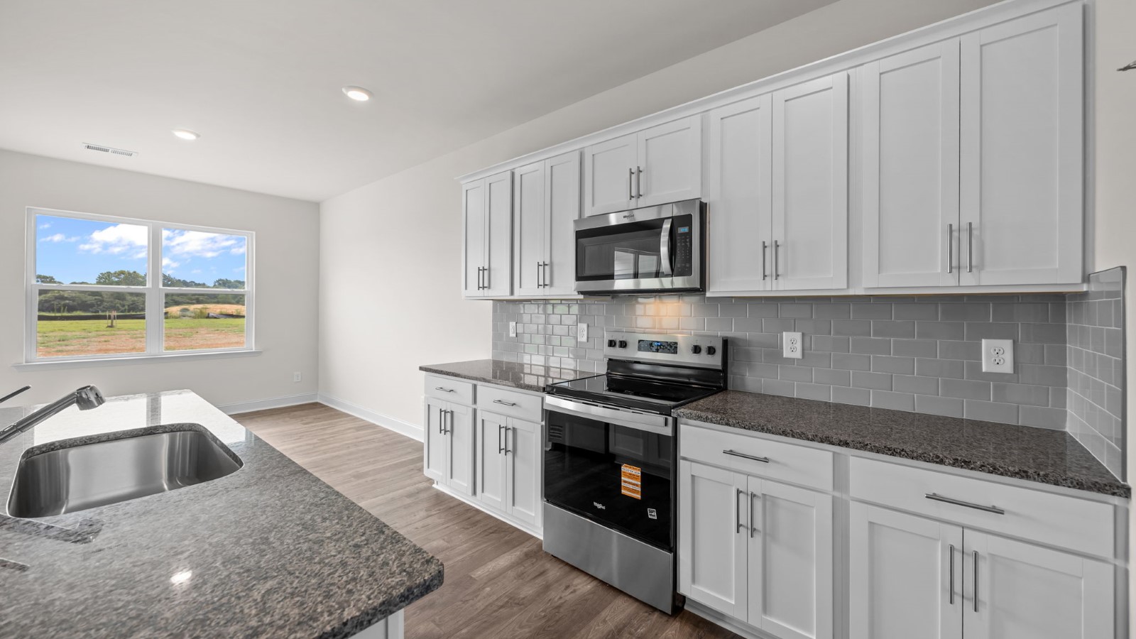 open concept living plan